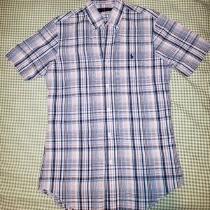 Ralph Lauren Seersucker Shirt XS